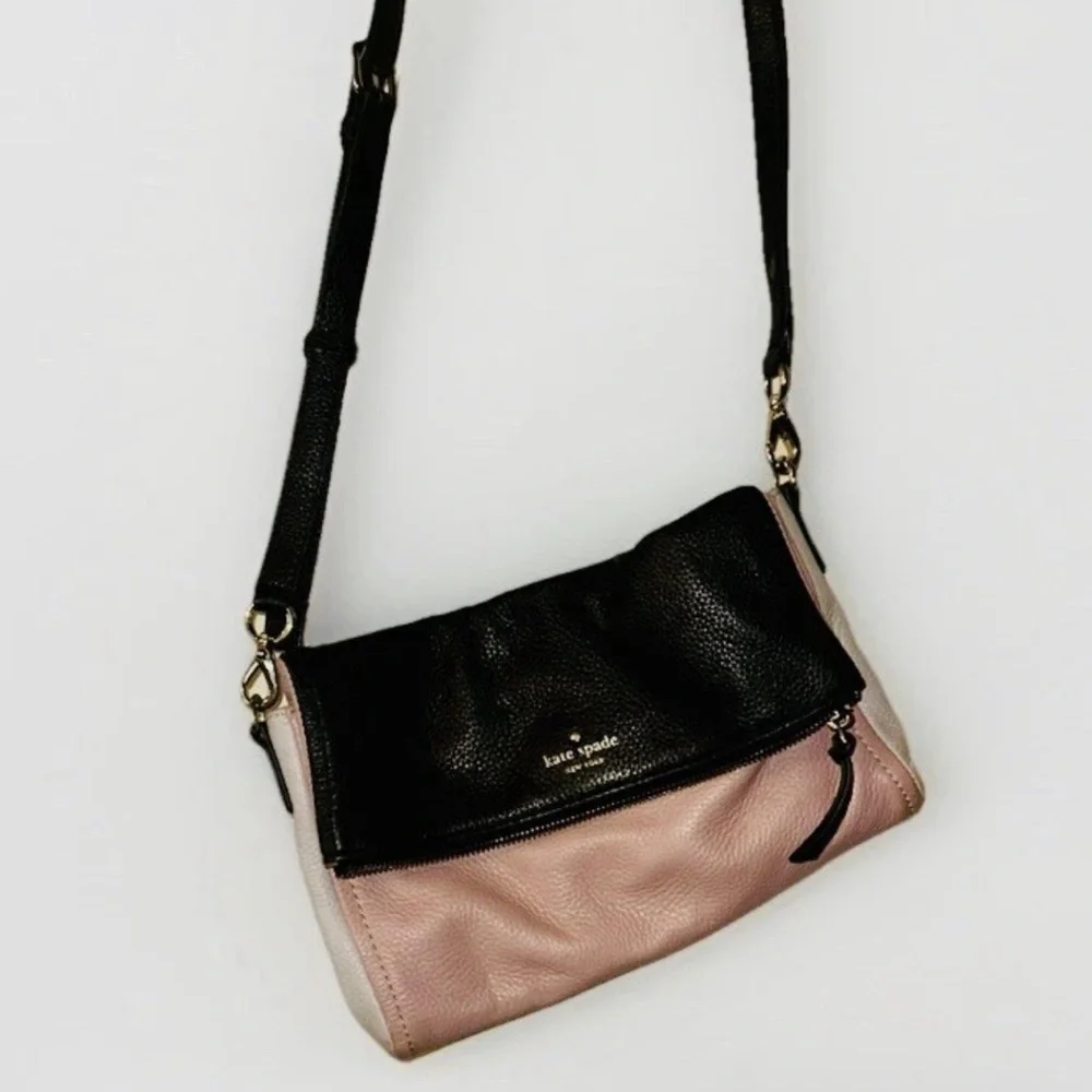 Kate Spade Two-Tone Leather Crossbody Bag